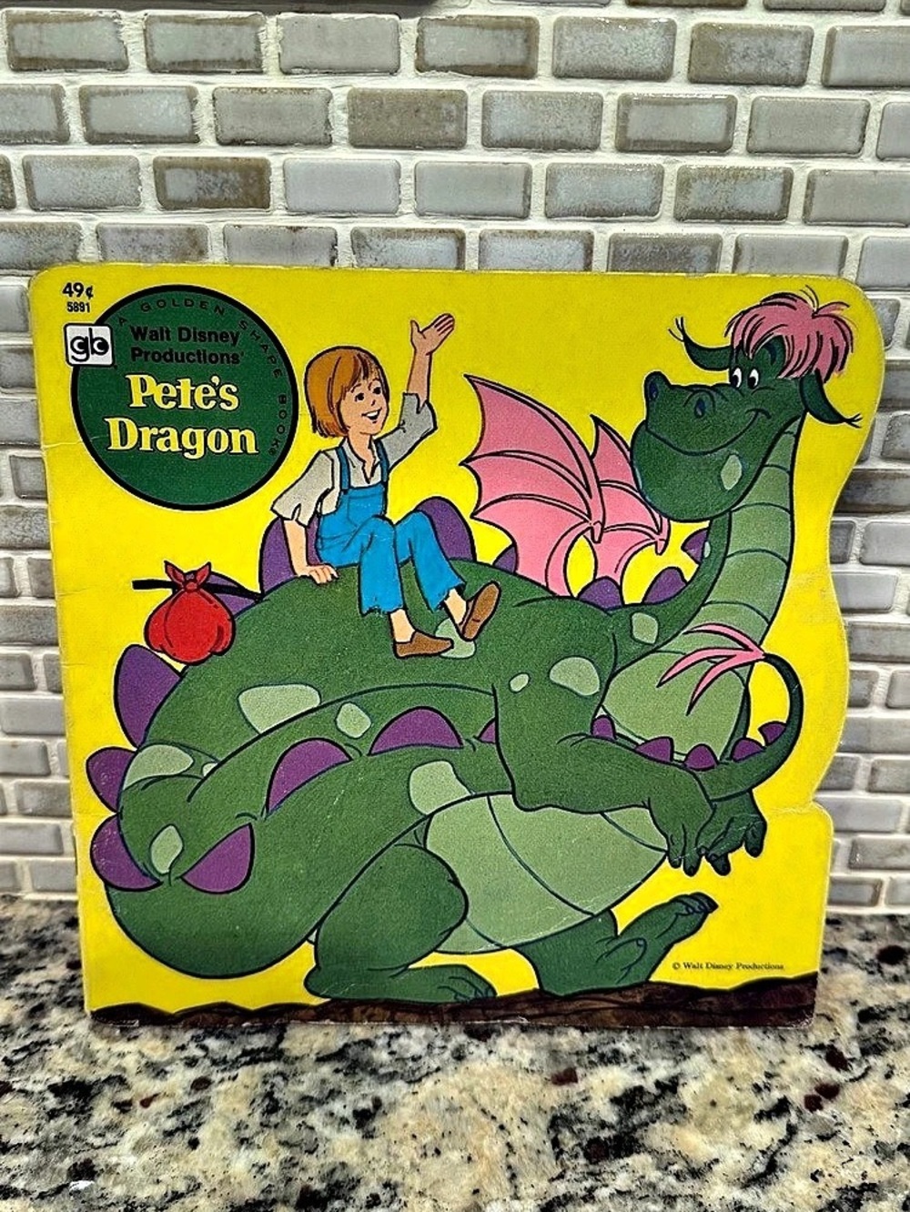 Walt Disney's Pete's Dragon Golden Shape Book